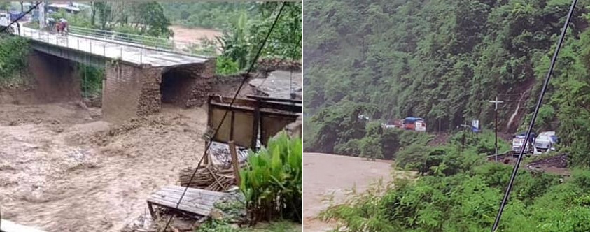 काठमाडौं आवतजावत गर्ने मुख्य राजमार्ग नै ठप्प, विकल्प त्रिभुवन राजपथ